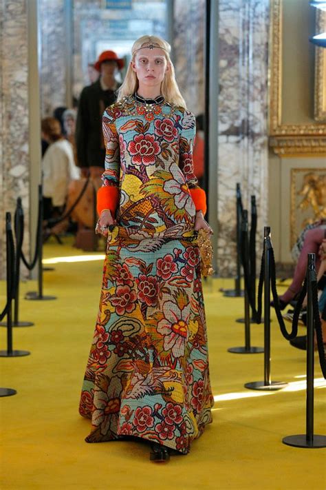 gucci 18 resort totem|Gucci 2018 Resort Collection: The Gowns .